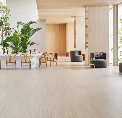 Forbo Marmoleum Striato 5253 bleached gold фото 2 | FLOORDEALER